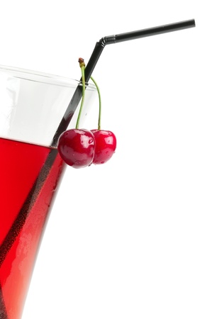  weak alcoholic drink made from sweet cherriesの写真素材