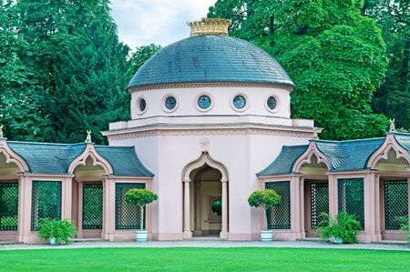 Gallery in the mosqueの写真素材