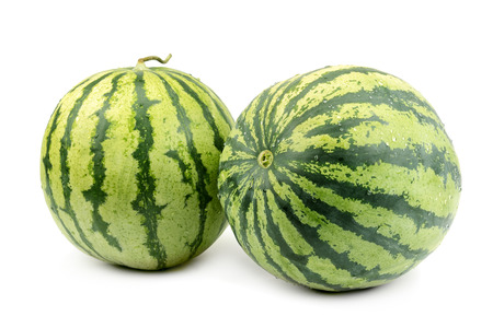 watermelon isolated on white backgroundの写真素材