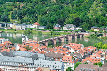 City of Heidelberg. Germanyの写真素材