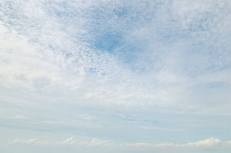 clouds in the blue skyの写真素材
