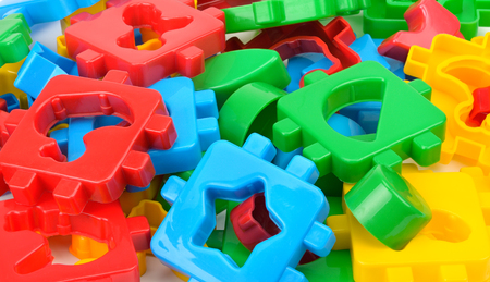 colorful background of the children's designerの写真素材