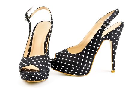 shoes isolated on a white backgroundの写真素材