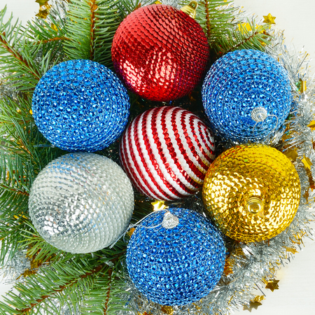 Christmas or New Year ornament.の写真素材