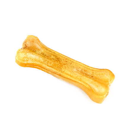 Chewing bone isolated on a white background.