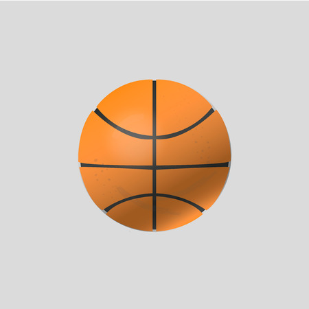 Vector illustration for basketball ball.のイラスト素材