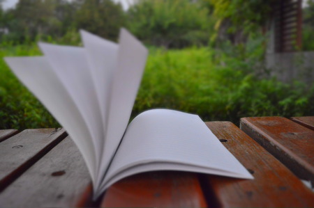 book pagesの写真素材