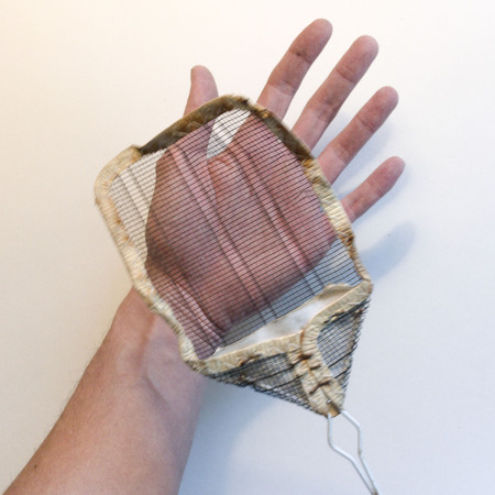 Hand being swattedの写真素材
