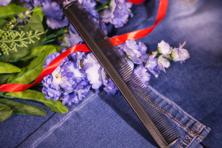 Hairbrushes for styling and haircuts.