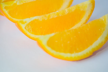 orange slicesの写真素材