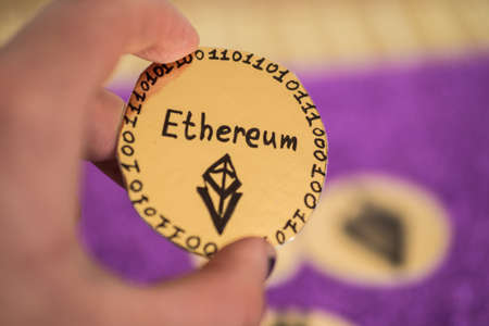 modern cryptoの写真素材