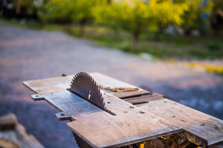Sawmill in the street, in your yard, with logs for winter