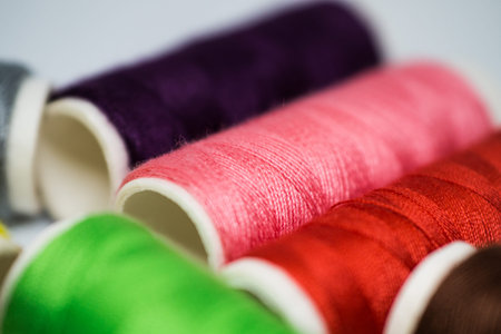 Multi-colored threads