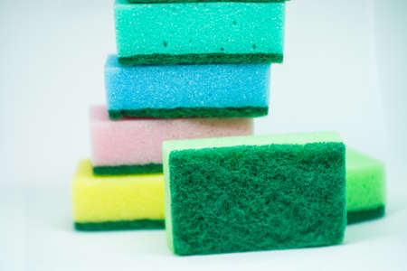 Sponges for washing dishesの写真素材