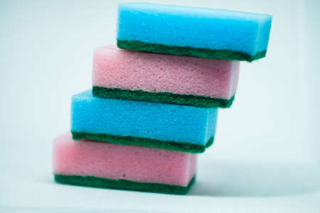 Sponges for washing dishesの写真素材