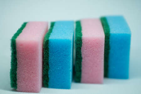 Sponges for washing dishesの写真素材