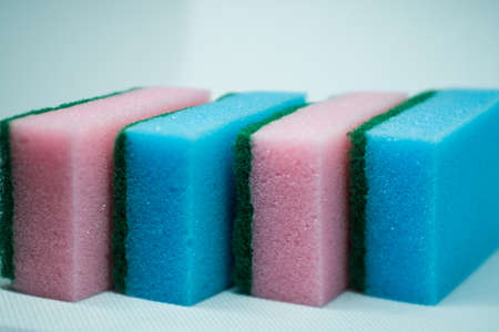 Sponges for washing dishesの写真素材