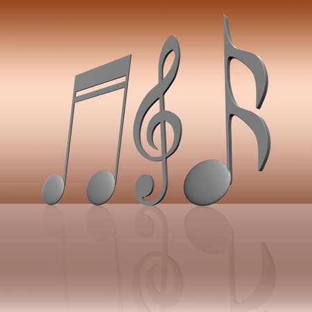 music noteの写真素材