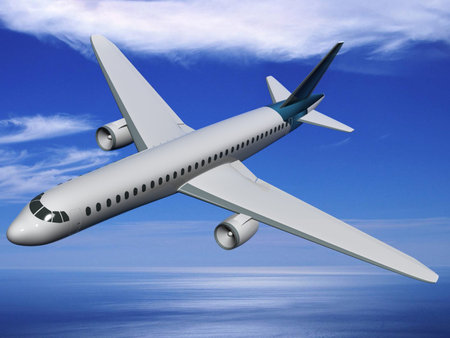 3d airplane