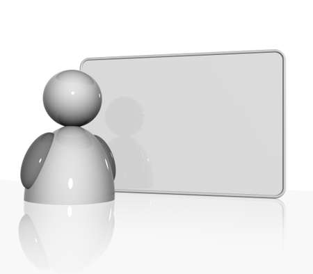 3d menの写真素材