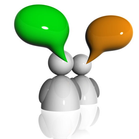 3d men dialog