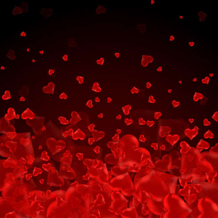 Heart red seamless backgroundの写真素材