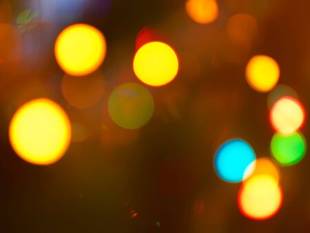 Garland lightsの写真素材