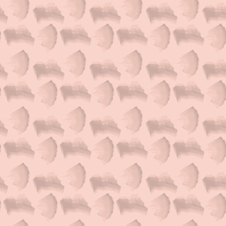 brush spot peachy patternのイラスト素材