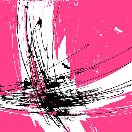 decorative abstract graphic elements hard lines sharply touchesのイラスト素材