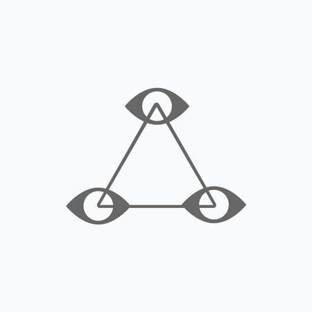 vector Icon concept cooperation of people, the community, similar interests, development, unanimity, logo the same opinion,のイラスト素材