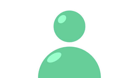 Avatar icon vector illustration. Man iconのイラスト素材