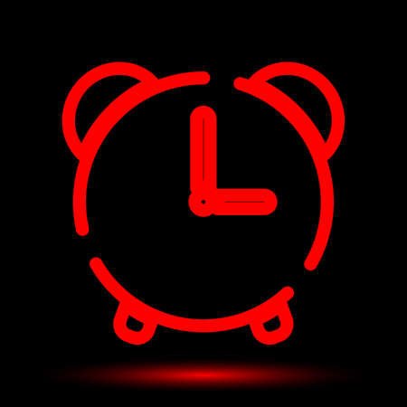 Alarm icon unique design vectorのイラスト素材