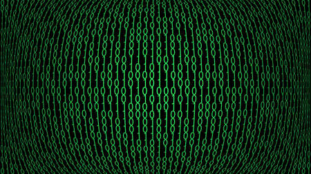Binary code abstraction vector illustrationのイラスト素材