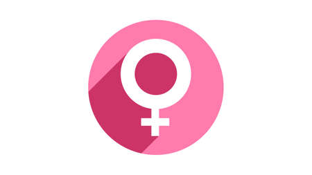 Gender icon vector designのイラスト素材