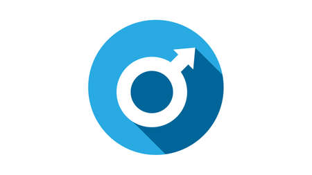 Gender icon vector designのイラスト素材