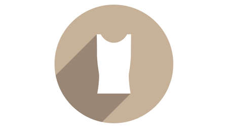Top icon vector design. Simple stylish icons with shadowのイラスト素材