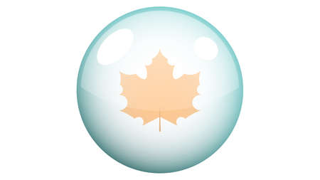 Maple leave icon vector design. Fall icons vectorのイラスト素材