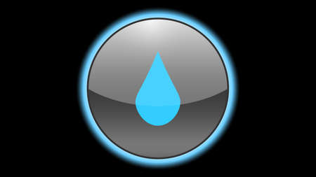Water droplet icon vector design. Fall icons vector. Rain drop vectorのイラスト素材