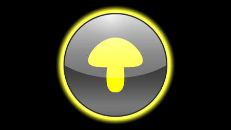 Mushroom icon vector design. Fall icons vectorのイラスト素材