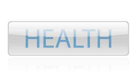 Health word vector design. Health word isolatedのイラスト素材
