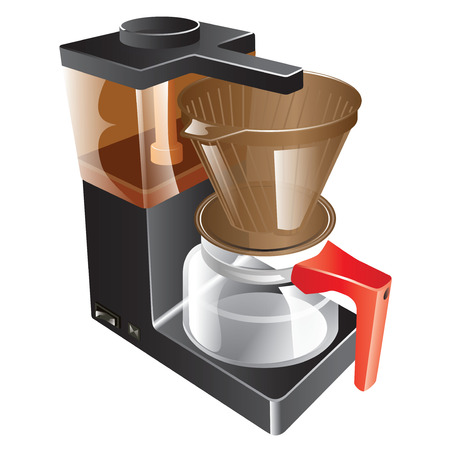 coffee machineのイラスト素材