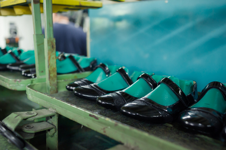 shoes factoryの写真素材