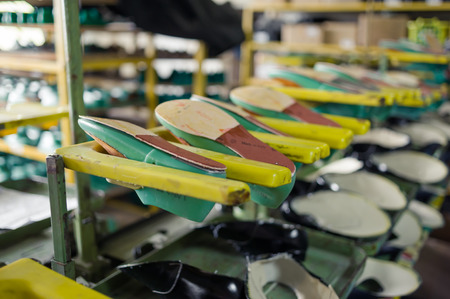shoes factoryの写真素材
