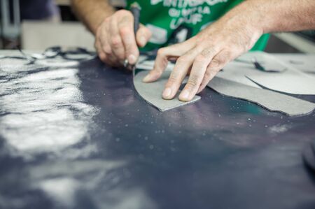 shoes factoryの写真素材