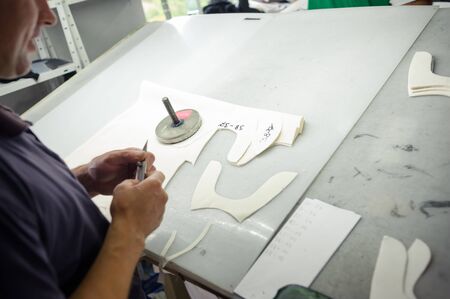 shoes factoryの写真素材