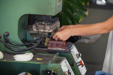 shoes factoryの写真素材