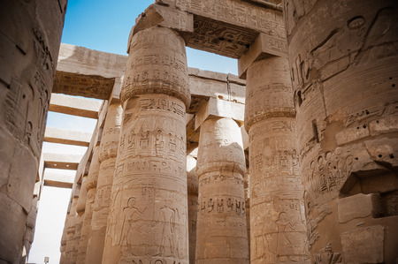 Karnak Temple Complex. Luxor. Egypt.の写真素材