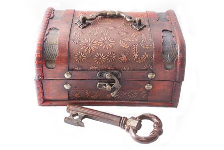 Box and Keyの写真素材