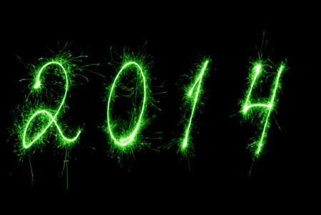 Happy New Year- 2014 の写真素材