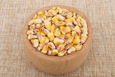 Corn on the plate.の写真素材